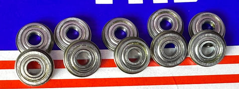 10-Pack F695ZZ Roulements à Bride Shielded 5x13x4mm - Stainless Steel - Achetez des Roulements en ligne - Livraison rapide aux Etats-Unis