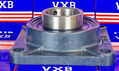 2 7/16inch Bearing UCF212-39 + 4-Bolt Flanged Housing Mounted - Achetez des Roulements en ligne - Livraison rapide aux Etats-Unis