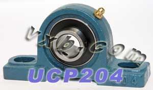 20mm Bearing UCP-204 + Pillow Block Cast Housing Mounted Bearing - Buy Bearings online - Fast US Shipping