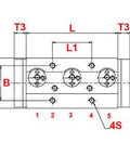 Bloc de roulementRoller pour rail SGR20 20mm 0,787") - Achetez des roulements en ligne - Livraison rapide aux États-Unis