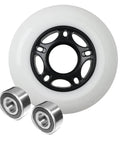 22mm ID 80mm OD Luggage White Wheel + 2 Sealed Bearing 6x22x7mm - Buy Bearings online - Fast US Shipping