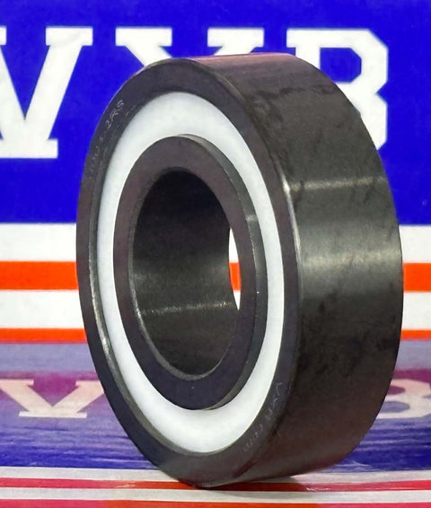 FULL Ceramic 6004-2RS SI3N4 Silicon Nitride Ball Bearing 20x42x12mm sur un fond coloré VXB.