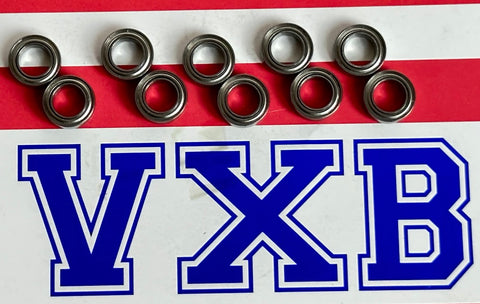 10-Pack 6x10mm - Roulement miniature6x10x3 doublement Shielded