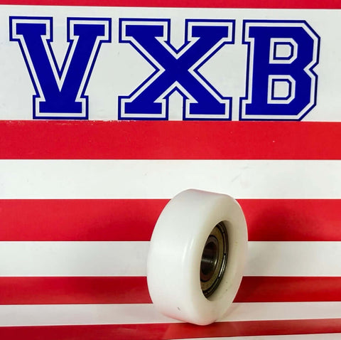 8mm ID Bearing - 34mm White Plastic Wheel 8x34x13mm - Achetez des roulements en ligne - Livraison rapide aux Etats-Unis