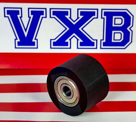 Shielded 6x30x20mm  - Roller pneu en polyuréthane noir - Achetez des roulements en ligne - Livraison rapide aux États-Unis