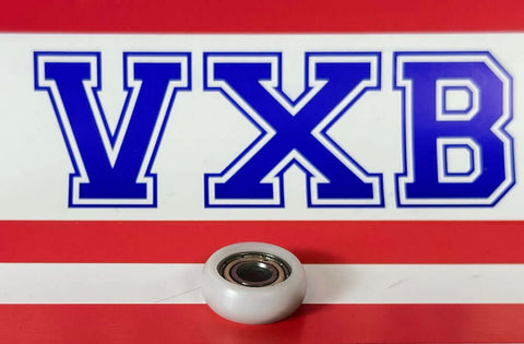 Roulement de 5mm d'alésage - Pneu rond en plastique blanc de 17mm  5x17x6mm - Achetez des roulements en ligne - Livraison rapide aux Etats-Unis