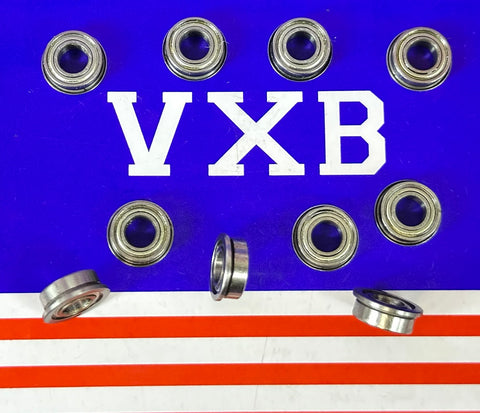 10-Pack Flanged Shielded Bearings MF105ZZ 5x10x4 Miniature - Achetez des Roulements en ligne - Livraison rapide aux Etats-Unis