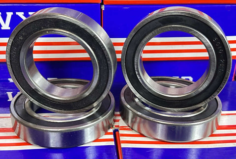 4-Pack 2RS Bearings 50x80x16mm - Rubber Sealed Ball Bearings - Buy Bearings online - Fast US Shipping