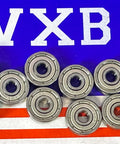 10-Pack 624ZZ Shielded 4x13x5 Miniature Bearing - Buy Bearings online - Fast US Shipping