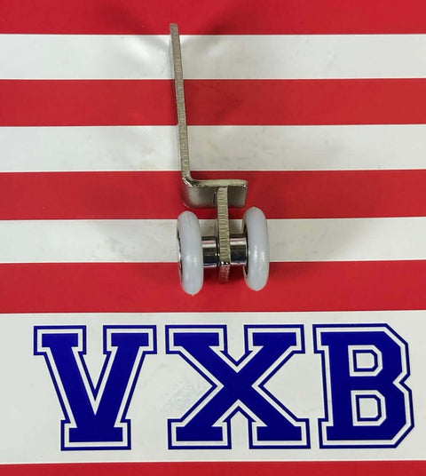 19mm Sliding Door Dual Wheels Bearing Hanger 65mm Long - Achetez des roulements en ligne - Livraison rapide aux Etats-Unis