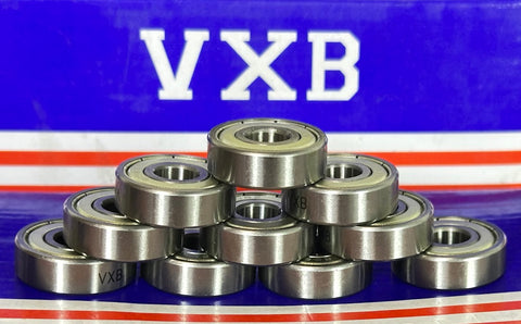 10-Pack Electric Motor Quality 608ZZ EMQ Ball Bearing