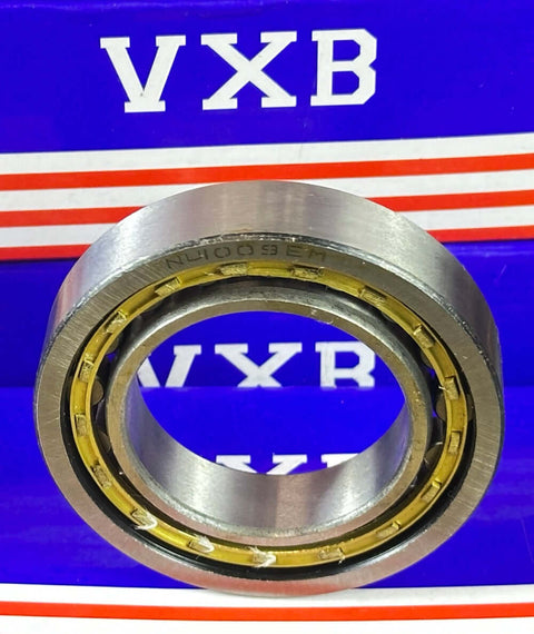 NU1009M Cylindrical Roller Bearing 45x75x16mm Bronze Cage - Buy Bearings online - Fast US Shipping