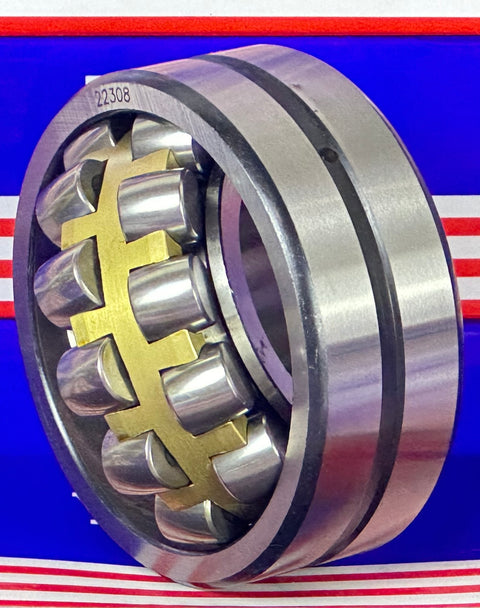 22308 Spherical Roller Bearing 40x90x33 Spherical Bearing - Buy Bearings online - Fast US Shipping