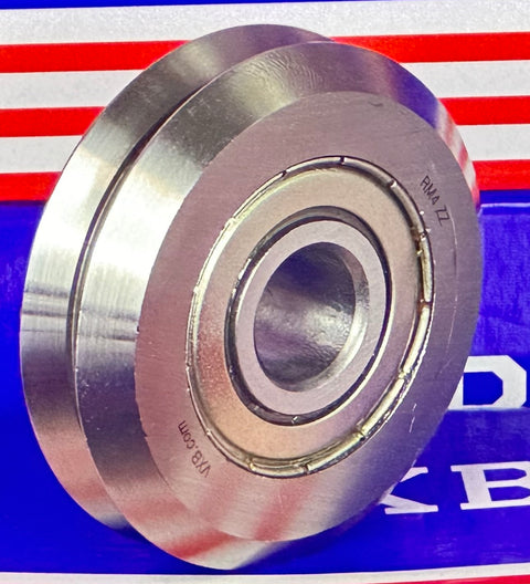 RM4ZZ 15mm V-Groove Guide Bearing Shielded - Achetez des Roulements en ligne - Livraison rapide aux Etats-Unis
