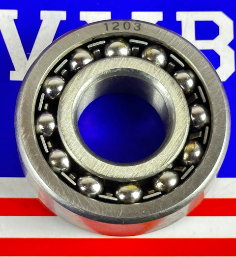 1203 Roulement à billes à alignement automatique 17x40x12mm - Achetez des roulements en ligne - Livraison rapide aux Etats-Unis