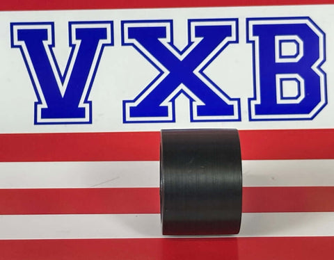 Side view of 6x25x18mm Flat Type Bearing Wheel Roller Bearing - Tire against branded backdrop