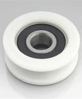 5mm Bore Bearing - 21mm Round Nylon Pulley U-Groove Track Roller Bearing 5x21x6mm - Buy Bearings online - Fast US Shipping