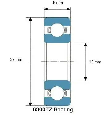 Premium 6900ZZ Bearing Deep Groove 6900ZZ - Achetez des Roulements en ligne - Livraison rapide aux Etats-Unis