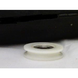 Roulement 6mm - Poulie 22mm en nylon 22mm  Roller à gorge en U 6x22x7mm  Achetez des roulements en ligne - Expédition rapide aux États-Unis