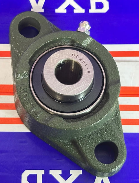 1/2 Roulement UCFL201-8 + 2-Bolt Flanged Cast Housing Mounted Bearing - Achetez des Roulements en ligne - Livraison rapide aux Etats-Unis