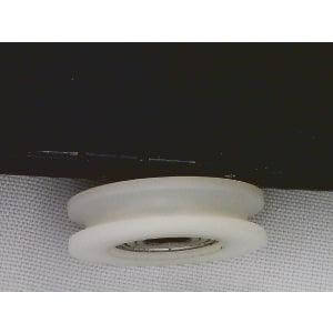 Roulement 8mm - Roue à poulie 46mm en nylon 46mm  Roller à gorge en U 8x46x10mm  Achetez des roulements en ligne - Expédition rapide aux États-Unis