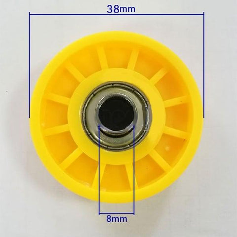 8x38mm Plastic Wheel Roller Conveyor Gravity Slide Bearing - Buy Bearings online - Fast US Shipping