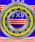 NJ312M Cylindrical Bearing Bronze Cage 60x110x22 Bearing - Achetez des roulements en ligne - Livraison rapide aux Etats-Unis