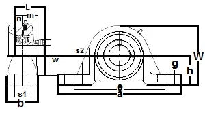 FHLP207-35mmG Roulements à palier lisse à faible hauteur d'arbre 35mm - Achetez des roulements en ligne - Livraison rapide aux Etats-Unis