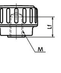 Écrou à molette32mm M8 32mm fabriqué au Japon - Achetez des roulements en ligne - Livraison rapide aux États-Unis