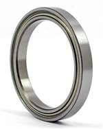 10x15x3mm Non Standard Ball Bearing - Shielded, viewed from the side, showcasing the sleek metallic shield design.