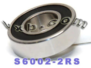 S6002-2RS Roulement Stainless Steel  Sealed 15x32x9mm - Achetez des roulements en ligne - Livraison rapide aux Etats-Unis