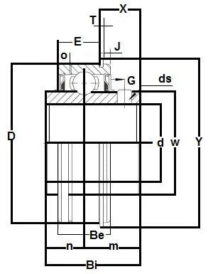 SER-38 insert de roulement 2-3/8" monté - Achetez des roulements en ligne - Livraison rapide aux États-Unis