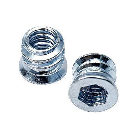 Inserts filetés pour bois 1/4-20 x 10mm 50 Pieces - Achetez des roulements en ligne - Livraison rapide aux Etats-Unis