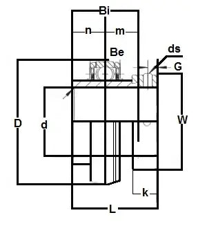 UC214-44 Roulement d'essieu plaqué oxyde noir Roulement monté sur insert alésage 2-3/4" - Achetez des roulements en ligne - Livraison rapide aux Etats-Unis