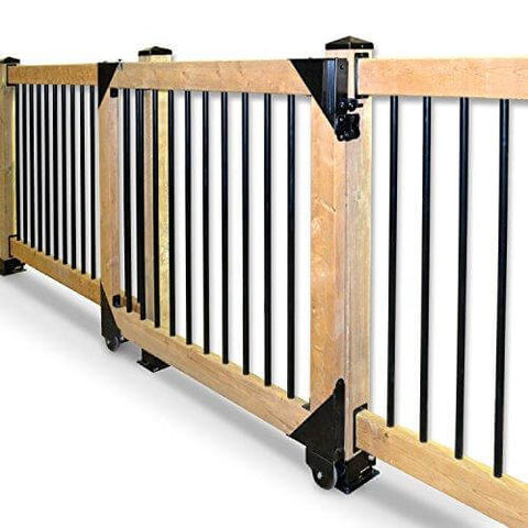 Sliding Gate Hardware Kit Black - Achetez des roulements en ligne - Livraison rapide aux Etats-Unis