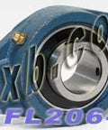 Cuscinetto 1-1/8 UCFL-206-18 + cuscinetto montato su alloggiamento flangiato a 2 bulloni - Acquista cuscinetti online - Spedizione veloce in Italia