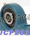 17mm cuscinetto UCP-203 + cuscinetto montato su alloggiamento della colata del blocco cuscino - Acquistare cuscinetti online - Spedizione veloce in Italia