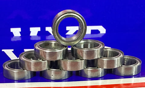 10-Pack cuscinettiStainless Steel 8x12x35mm  - Shielded - miniaturizzati - Acquistare cuscinetti online - Spedizione veloce in Italia