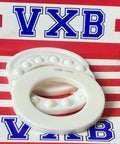 51209 Cuscinetto Thrust a sfere in ceramica integrale ZrO2 45x73x20mm con marchio VXB.