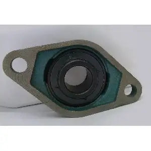 Cuscinetto 25mm UCFL205 con inserto placcato in ossido nero + cuscinetto con alloggiamento flangiato a 2 bulloni - Acquista cuscinetti online - Spedizione veloce in Italia