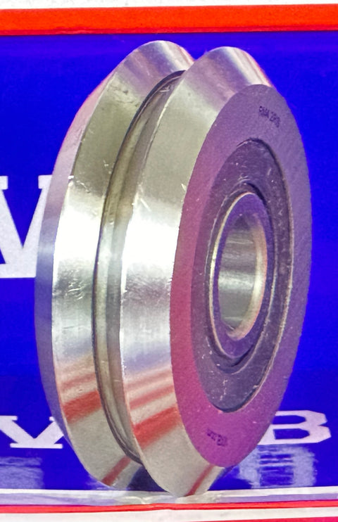 RM4-2RS 15mm V-Groove Guide Bearing Sealed - Acquista online i cuscinetti - Spedizione veloce in Italia