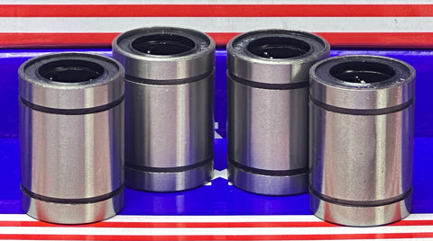 4 Cuscinetti lineari 16mm CNC Router Bushing Linear Motion - Acquistare cuscinetti online - Spedizione veloce in Italia