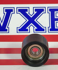 6x25x18mm Flat Type Bearing Wheel Roller Bearing - Tire front view with VXB logo backdrop