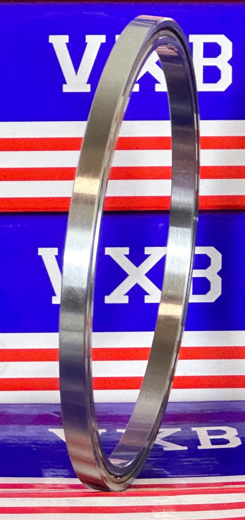 Slim Thin Section Ball Bearing 4" x 4-1/2" x 1/4" VA040CP0 displayed against color background.