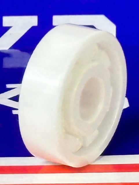 627 Cuscinetti a sfera in ceramica integrale ZrO2 7x22x7mm Miniatura visualizzata su uno sfondo colorato.