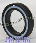 61803 Silicon Carbide Full Ceramic Ball Bearing 17x26x5mm - Acquistare i cuscinetti online - Spedizione veloce in Italia