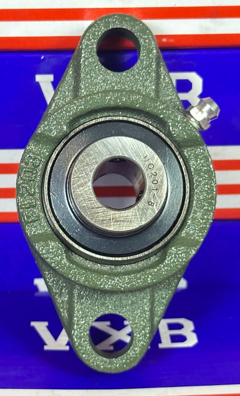 1/2 Cuscinetto UCFL201-8 + 2-Bolt Flanged Cast Housing Mounted Bearing - Acquista cuscinetti online - Spedizione veloce in Italia