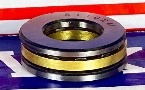 Thrust  Roller 81102M  15x28x9mm  Gabbia in bronzo - Acquista cuscinetti online - Spedizione veloce negli Stati Uniti