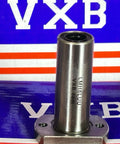 LMH8LUU 8mm Flanged Ball Bushing CNC Linear Motion Bearing 8x15x45mm su uno sfondo di marca VX8.