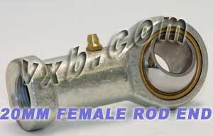 Femmina Rod End 20mm PHS20 - Giunto a destra del cuscinetto - Acquista cuscinetti online - Spedizione veloce in Italia